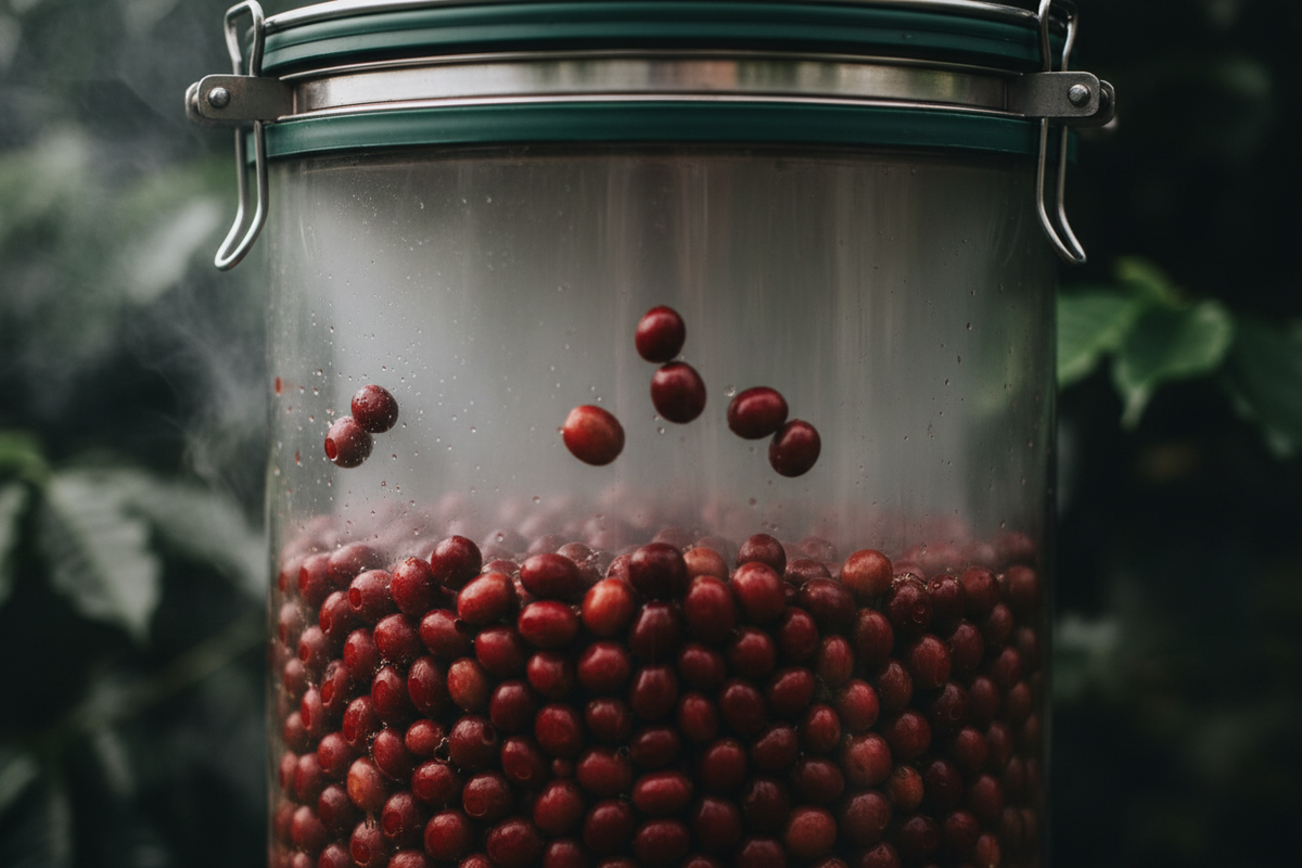 Carbonic maceration in coffee: the process that is conquering the wine world
