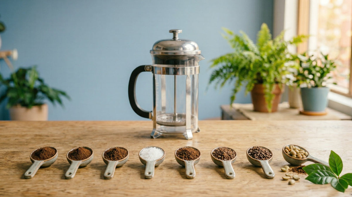 What grind size do you need for your method? Visual guide to coffee grind size